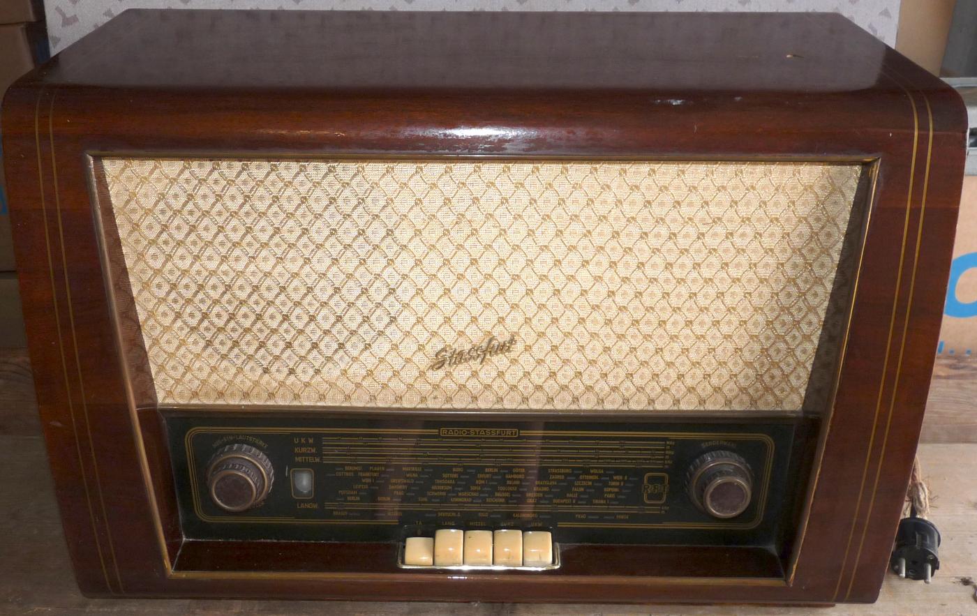Radio Sta&szlig;furt - Rienzi 8 E 156, 1956, RFT, DDR