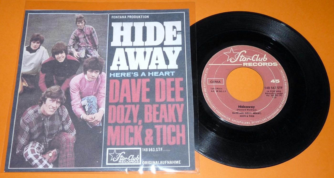 Star-Club Records, 148563, DDDBMT - Hide Away, 1966