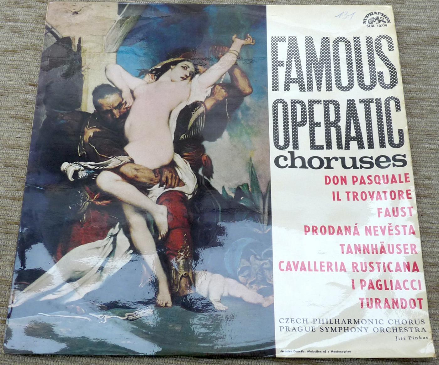 Supraphon, 10779, Famous Operatic Choruses, 1967
