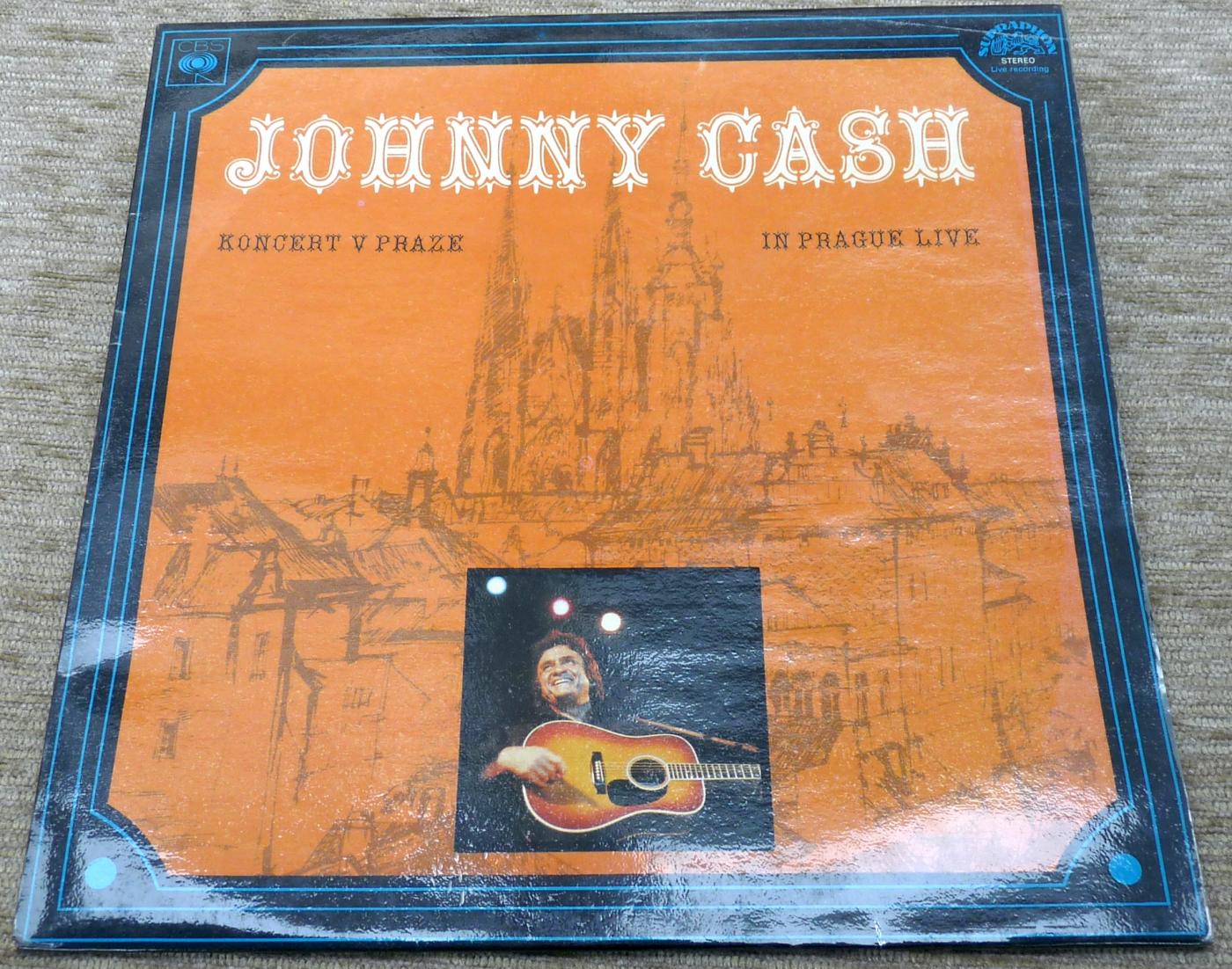 Supraphon, 11133278ZD, Johnny Cash - Live in Prag, 1978, CSSR