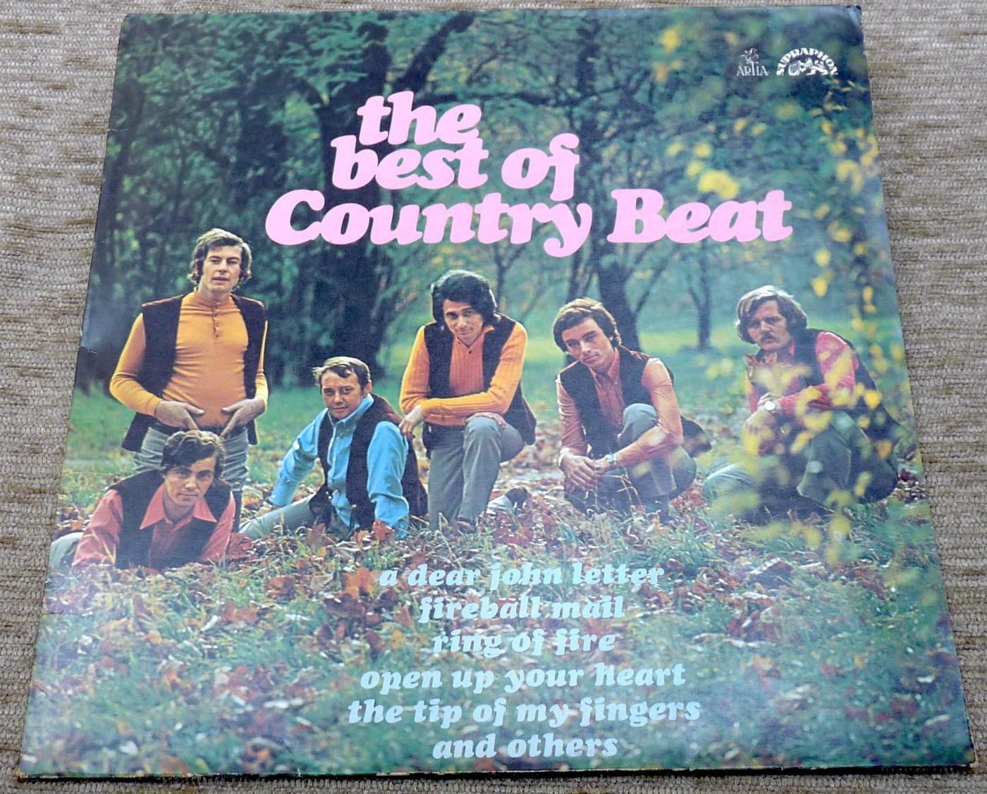Supraphon, 1131139, The Best of Country Beat - Brabec, CSSR, 1972