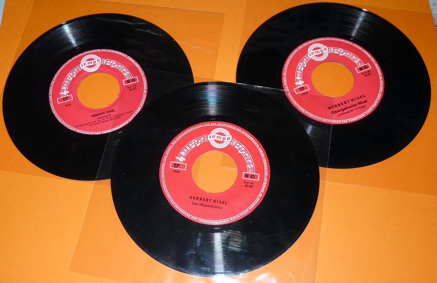 Tempo, 4131, 4142, 4179, 3x Herbert Hisel, 1963, 1964
