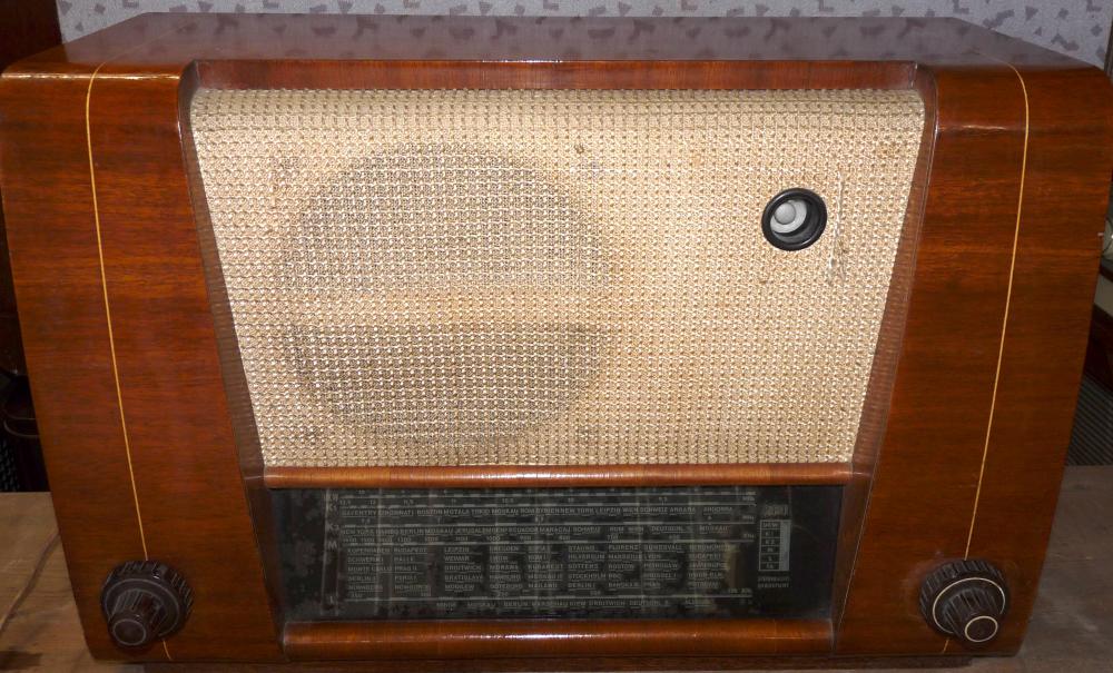 SternRadio Staßfurt - Super 5U63 UKW, 1953, RFT, DDR