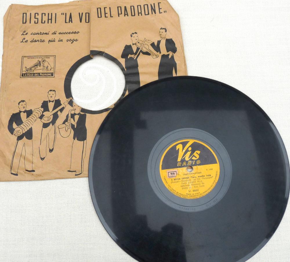 Vis Radio, 4680, A Bocca Chiusa, Perdonami, Italien, 1953